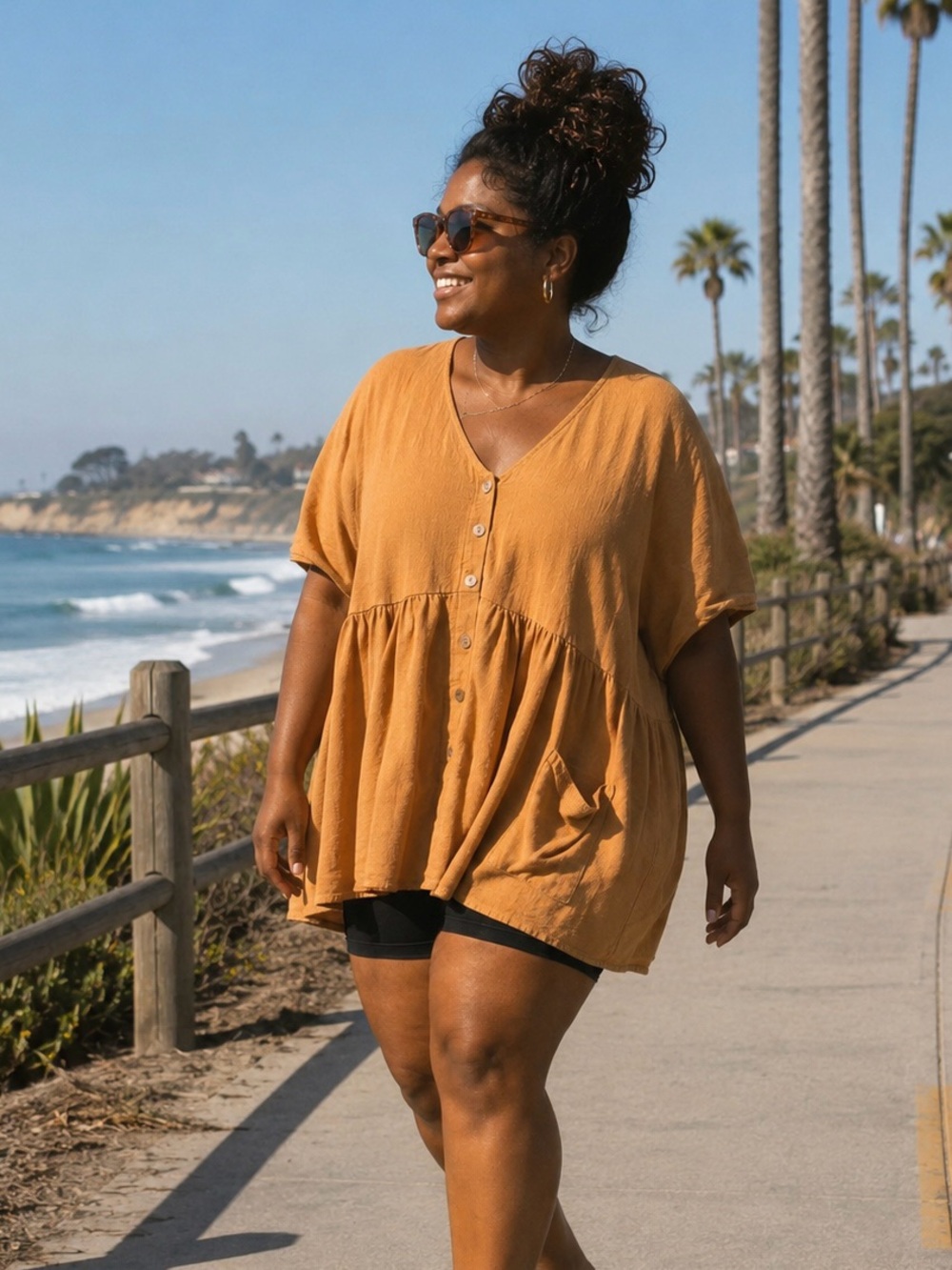 Finding July | Baby Doll Tunic | Size Large